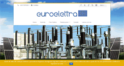 Desktop Screenshot of euroelettrasrl.com